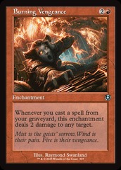 (397) Burning Vengeance - RETRO FRAME